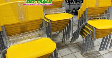 Creches da Rede Municipal recebe novo material Creches da Rede Municipal recebe novo material