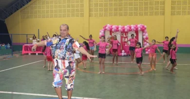 Veja como foi a festa das crianças da Escolinha de Balé Tia Kelly