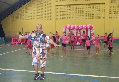 Veja como foi a festa das crianças da Escolinha de Balé Tia Kelly