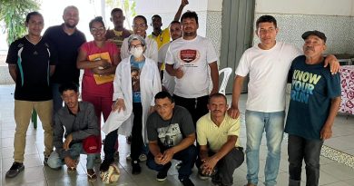 Secretaria Municipal de Saúde de Lagoinha do Piauí promove ações de saúde na Casa de Recuperação Jesus Salva