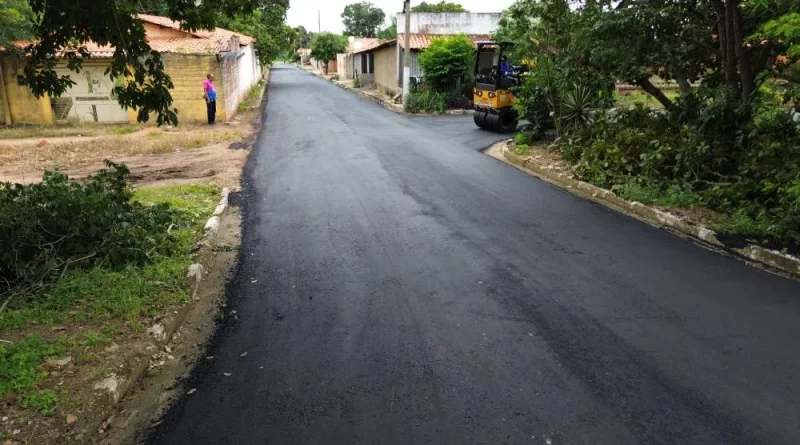 Prefeitura de Lagoinha inicia Obra de Pavimentação asfáltica no Sol Nascente